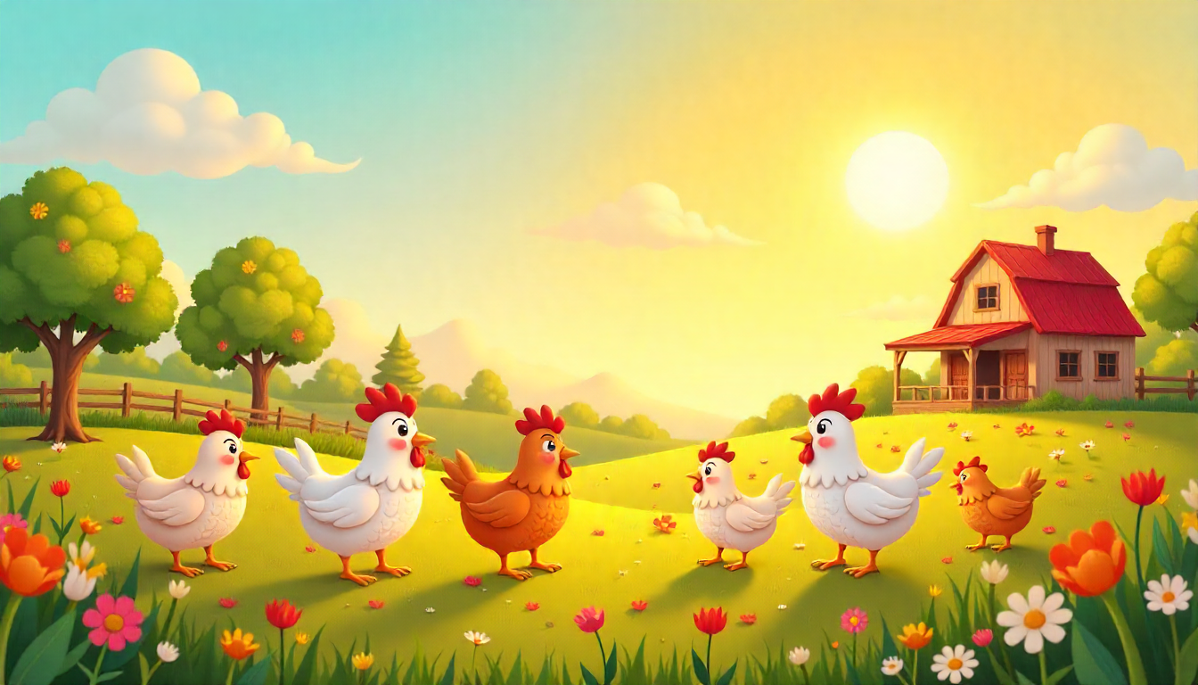 Happy Chickens
